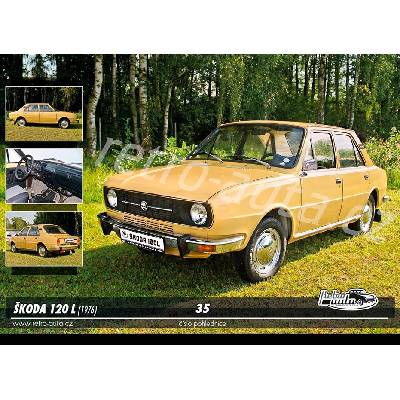 Pohlednice č. 35 - ŠKODA 120 L (1976)
