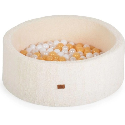 Moni Мек басейн Boucle с 200 топки слонова-кост (3801005602131)