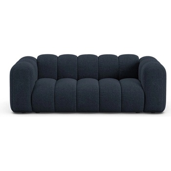 Micadoni Тъмносин шенилов диван 200 cm Lupine - Micadoni (MIC_2S_214_F1_LUPINE5)