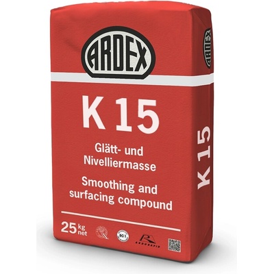 ARDEX K 15 – samonivelační hmota s ARDURAPID efektem (0,5–10 mm) – 25 kg – Zbozi.Blesk.cz
