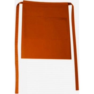 CG Workwear Gastro zástěra Roma s kapsami odolná proti pomačkání měděná CGW1262