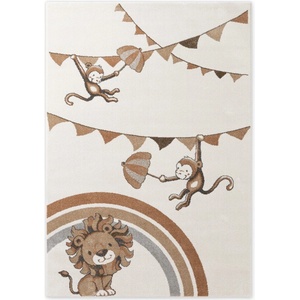 Villeroy & Boch Кремав детски килим 160x230 cm Roar like a Lion Rainbow Party - Villeroy&Boch (106308-160x230)