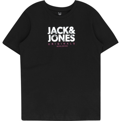 JACK & JONES Тениска 'BOOSTER' черно, размер 140