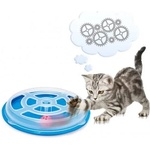 Georplast Играчка за котка, ИНТЕРАКТИВНА, с топче - 29 х 5 см, georplast ИТАЛИЯ - 10592