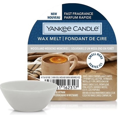 Yankee Candle Woodland Weekend Memories voňavý vosk do aromalampy 22 g