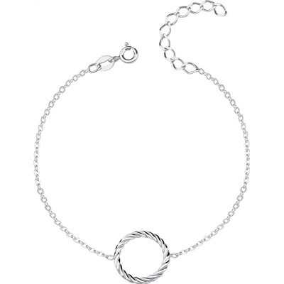 Lunica Stříbrný náramek KRUH 0775