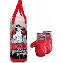 Enero boxing bag set, gloves Jr