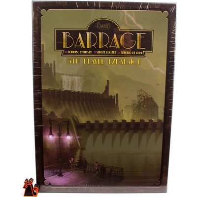 Cranio Creations - Barrage The Nile Affair - Espansione In Italiano Con Nuova Mappa E Azione Irrigazione, Per 2-4 Giocatori, 14+ Anni