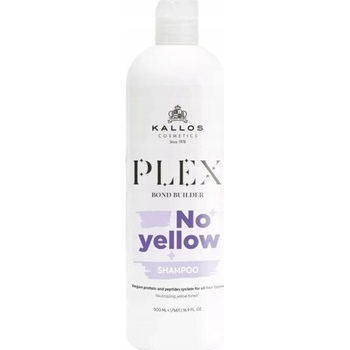 Kallos Plex No Yellow šampón neutralizujúci žlté tóny 500 ml