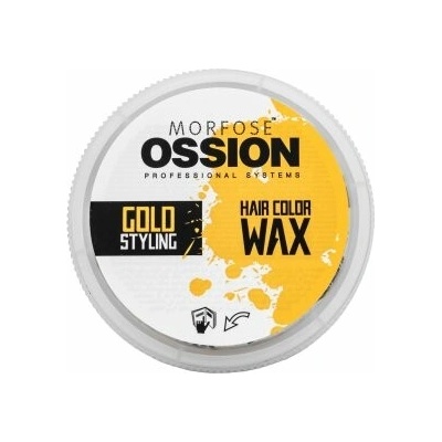 Morfose Hair Color Wax farebný vosk na vlasy Gold Styling 100 ml