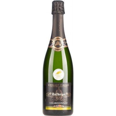 Wolfberger Cremant d'Alsace Chardonnay Med d'or biele 12,5% 0,75 l (čistá fľaša)
