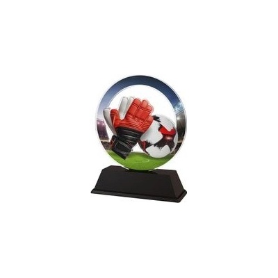 Poháry Bauer Akrylátová trofej CBCUF001M6 Fotbal