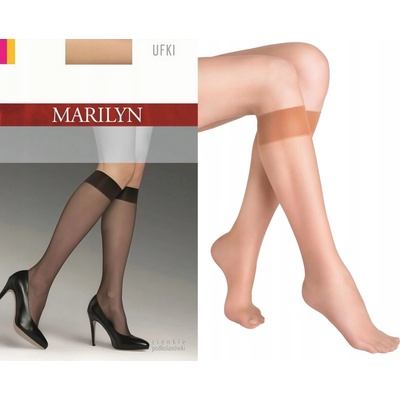 Marilyn Tenké podkolienky UFKI 15 DEN Beige