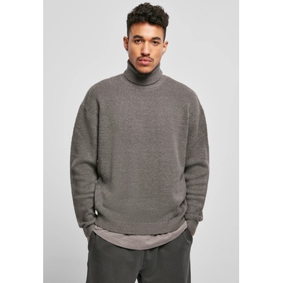 Urban Classics Мъжки поло пуловер в сив цвят Urban Classics Roll Neck UB-TB4496-02726 - Сив, размер 3XL