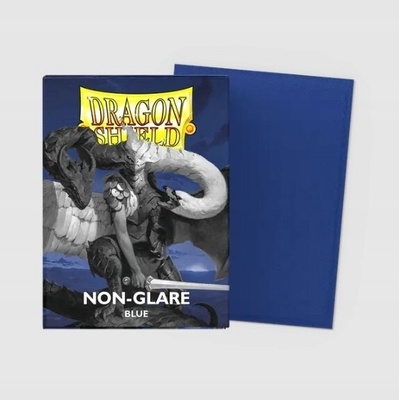 Dragon Shield Matte Sleeves Blue Non-Glare Obaly 100 ks