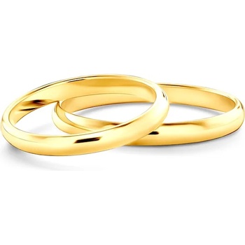 Image 1 of SAVICKI Сватбени халки: злато, полукръгъл профил. 2 мм