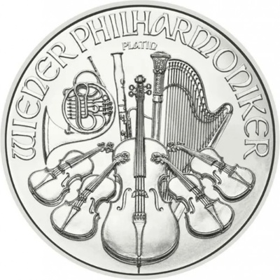 Münze Österreich Platinová mince Philharmoniker 2024 1/25 oz