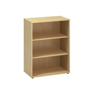 Alfa Office Střední široká skříň Alfa 500, 106,3 x 80 x 45 cm, otevřená, dezén divoká hruška 37422