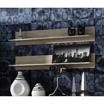 Cama MEBLE Cama комплект два рафта 125см SOHO дъб сонома мат (SOHO POL DSO)