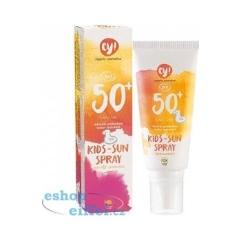 Eco Cosmetics Ey! opalovací krém spray pro děti SPF50+ BIO 100 ml