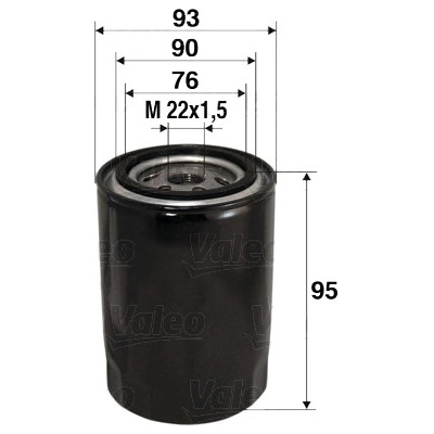 Olejový filter VALEO 586006