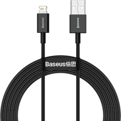 Baseus Superior Series rýchlonabíjací kábel USB/Lightning 2.4A 1m čierna