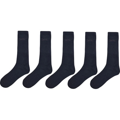 Slazenger Мъжки чорапи Slazenger 5 Pack Crew Socks Mens - Dark Asst