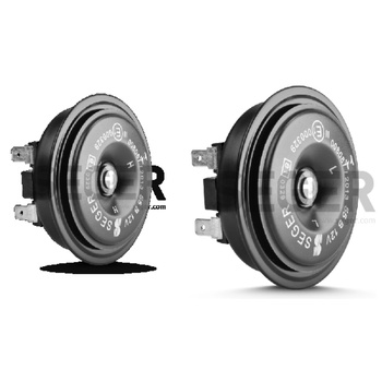 Image 1 of SEGER Клаксон seger 55b01200k 12v, high & low tone (55bo12.100.02k)