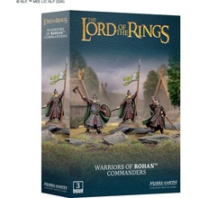 GW Warhammer Middle-earth: Strategy Battle Game Warriors of Rohan Commanders
