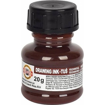 KOH-I-NOOR TUŠ 141 727 HNEDÝ 20 G