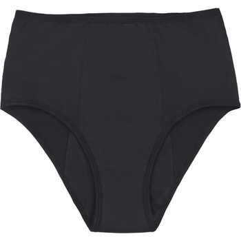 Snuggs Period Underwear Night: Heavy Flow Black менструални бикини от плат за силна менструация размер S Black