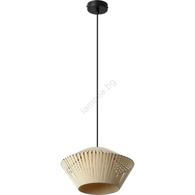 OSRAM - Пендел на кабел DECOR STRIPES 1xE27/10W/230V диам. 30, 5 см бежов (P227641)