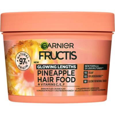 Garnier Fructis Hair Food Pineapple Glowing Lengths Mask 400 ml