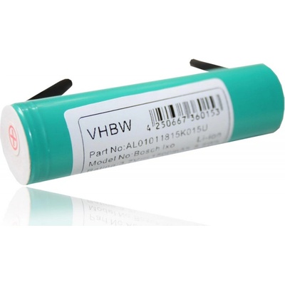 VHBW Батерия за Bosch Ixo / Black & Decker KC360, 3.7 V, 1.5 Ah (800105010)