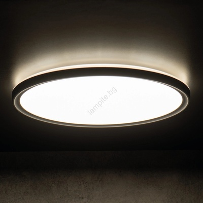 Kanlux 31513 - LED таванно осветително тяло AZPO LED/11, 8W/230V Ø 22, 5 см IP54 черно (KX2645)