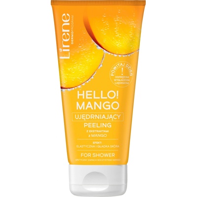 Lirene Hello! Mango spevňujúci telový peeling s vyživujúcim účinkom 175 ml