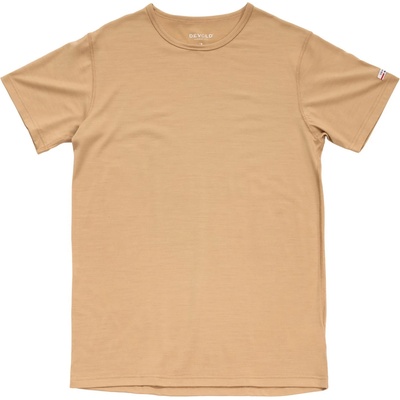Мъжко мериносово термобельо Devold Breeze Plus Merino 200 T-Shirt Merino base layer - Oat - размер XL (015-2113-0514)