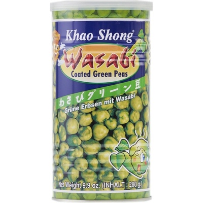 Khao Shong zelený hrášek ve wasabi 280 g
