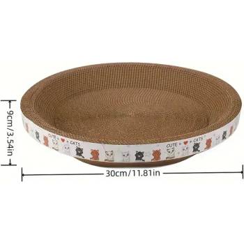 Image 1 of Tiger`s Heart Котешка драскалка от гофрирана хартия 30см