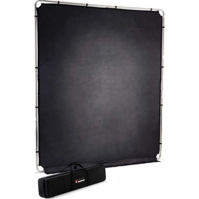 Manfrotto EzyFrame Vintage 2x2.3m Pewter