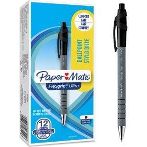 Newell Химикалкa Papermate Flexigrip Ret, М 1mm, черен (10074-А-ЧЕРЕН М)