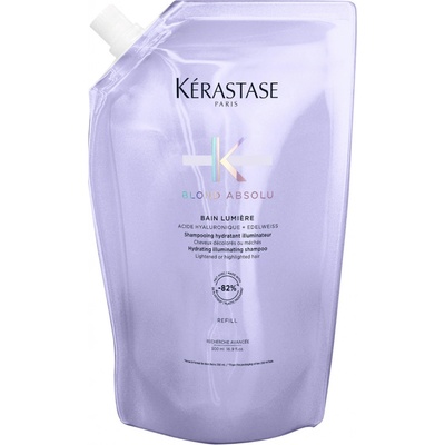 Kérastase Blond Absolu Bain Lumière 500 ml šampon pro zesvětlené a melírované vlasy náplň pro ženy