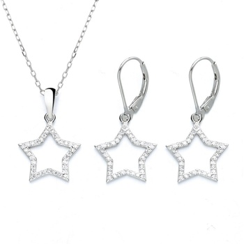 Silenti Jewelry Сребърен комплект "Игривост