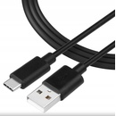 Tactical KP31188 Smooth Thread USB-A/USB-C, 1m, černý