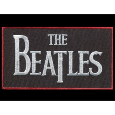 Nášivka BEATLES vyšívaná zažehlovací