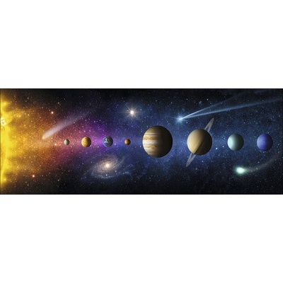 Skleněný obraz Space-Galaxy II 50x125 cm
