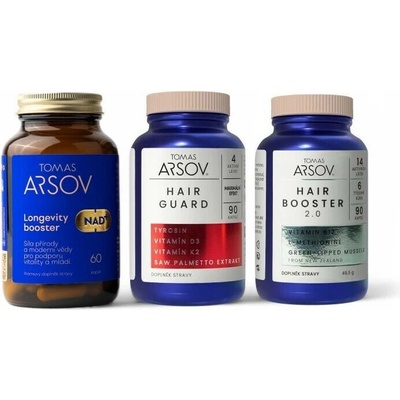 Tomas Arsov Healthy Hair & Vitality Supplement Set 240 kapsúl