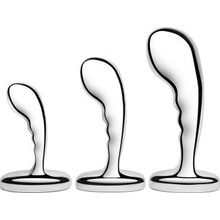b-Vibe Stainless Steel P Spot Training Set Silver