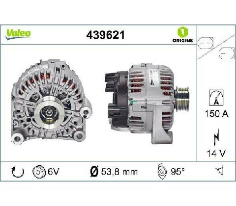 Generátor VALEO 439621