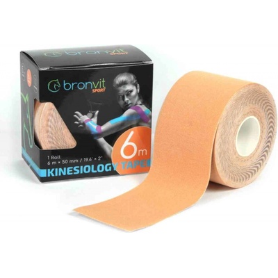 BronVit Sport Kinesio Tape classic béžová 5cm x 6m